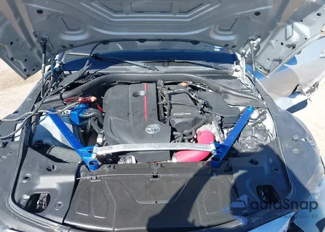 2021 Toyota Gr Supra 3.0 Premium из США, поврежденный, VIN WZ1DB0C04MW037886